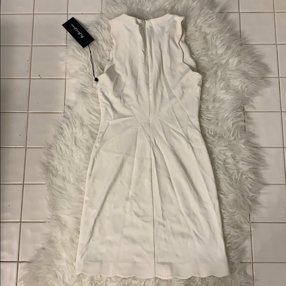 For Love & Lemons White Scallop Dress Rosarita - Picture 4 of 5